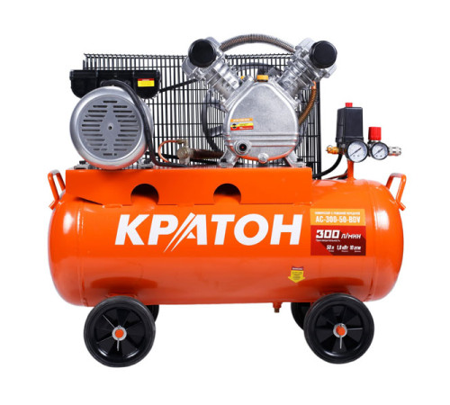 Масляный компрессор с ременным приводом Кратон AC-300-50-BDV 3 01 01 038