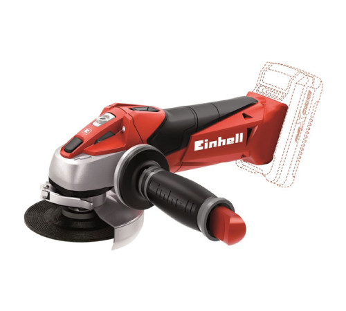 Аккумуляторная угловая шлифмашина Einhell PXC TE-AG 18/115 Li-Solo 4431110