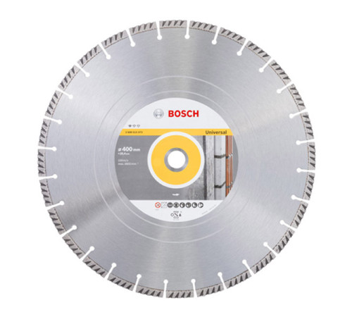 Диск алмазный Universal (400х25.4 мм) Bosch 2608615073