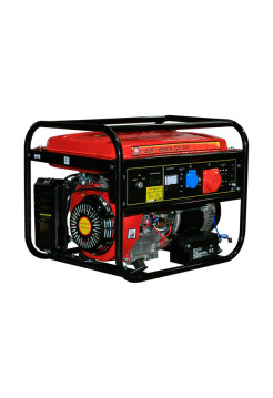 Бензогенератор Калибр БЭГ-6500А/220/380