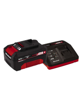 Комплект аккумулятор и зарядное устройство PXC (18 В; 4.0 Ач; Li-Ion) Einhell 4512042