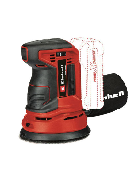 Аккумуляторная эксцентриковая шлифмашина Einhell PXC TE-RS 18 Li-Solo 4462010