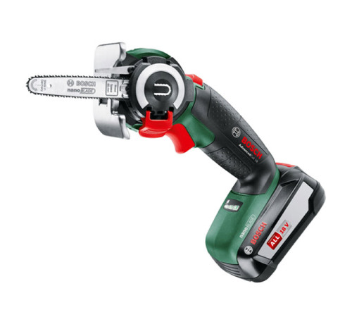Аккумуляторная мини-цепная пила Bosch AdvancedCut 18 Set 0.603.3D5.101