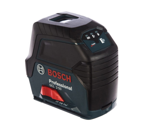 Лазерный нивелир Bosch GCL 2-50 + RM1 + BM3 + LR6 + кейс 0.601.066.F01