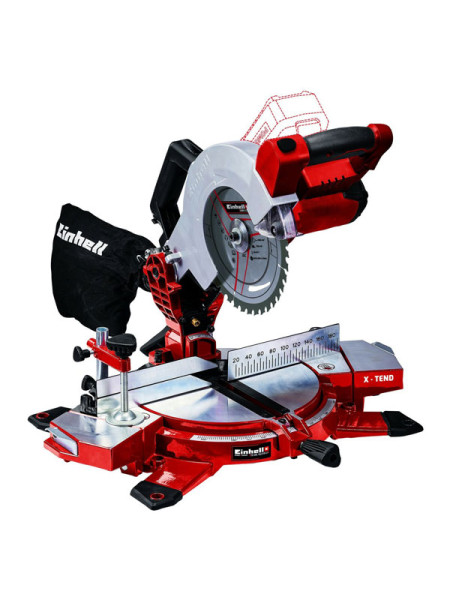 Торцовочная аккумуляторная пила Einhell PXC TE-MS 18/210 Li-Solo 4300890