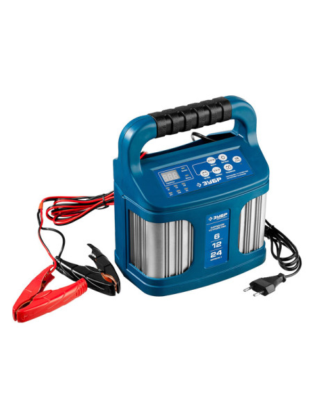 Зарядное устройство ЗУБР ПРОФЕССИОНАЛ, 12В, 12А, автомат, IP65, AGM, GEL, WET 59305 Зарядное устройство ЗУБР ПРОФЕССИОНАЛ, 12В, 12А, автомат, IP65, AGM, GEL, WET 59305