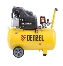 Воздушный компрессор Denzel DK1500/50,Х-PRO 1,5 кВт, 230 л/мин, 50 л 58064