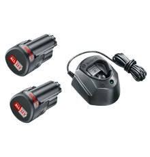 Набор базовый Home&Garden АКБ 2x12V 1.5 А*ч, ЗУ GAL 1210 CV Bosch 1600A01L3E