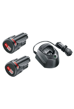 Набор базовый Home&Garden АКБ 2x12V 1.5 А*ч, ЗУ GAL 1210 CV Bosch 1600A01L3E