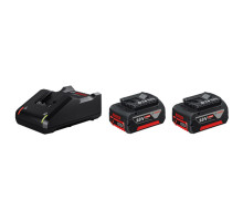 Набор аккумулятор Li-Ion 2x GBA 18 В 4.0 Ач + ЗУ GAL 18V-40 Bosch 1600A019S0