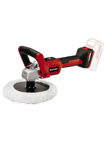 Аккумуляторная полировальная машина Einhell PXC CE-CP 18/180 Li E-Solo 2093320