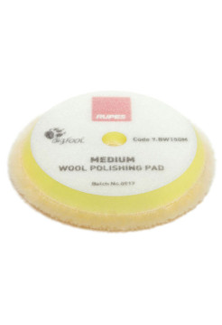 Диск полировочный желтый меховой 130/145 мм RUPES 9.BW150M