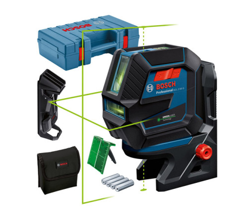 Комби-лазер Bosch GCL 2-50 G + RM10 + клипса + кейс 0601066M02