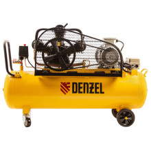 Воздушный компрессор с ременным приводом Denzel BCW3000-T/100, 3,0 кВт, 100 литров, 520 л/мин 58118