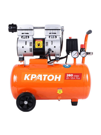 Безмасляный компрессор с прямой передачей Кратон AC-260-24-OFHS 3 01 01 055