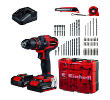 Аккумуляторная дрель-шуруповерт Einhell PXC TE-CD 18/40 Li-i +64 (2x2.0Ah) 4513992