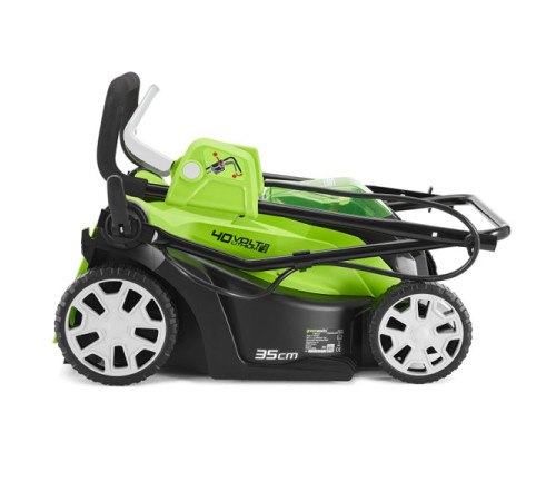 Аккумуляторная газонокосилка GREENWORKS G40LM35K4X 2501907VB