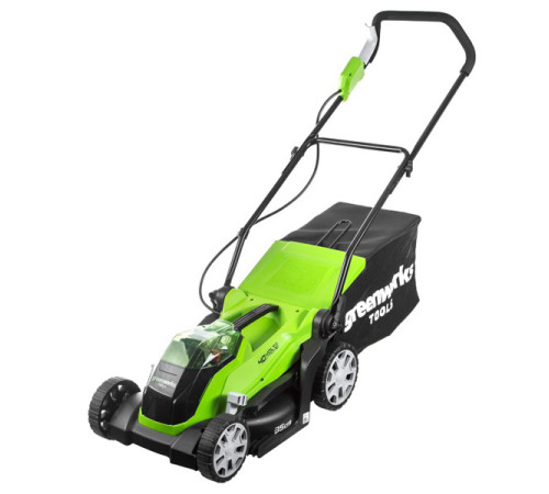 Аккумуляторная газонокосилка GREENWORKS G40LM35 2501907