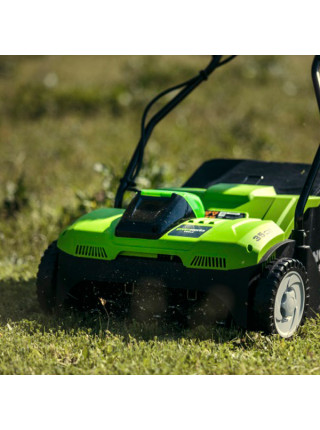 Аккумуляторный аэратор GREENWORKS G40DT30 2504807UB