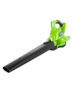 Аккумуляторный воздуходув-пылесос GREENWORKS GD40BV 24227