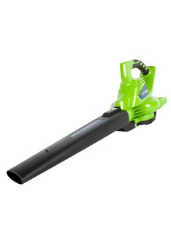 Аккумуляторный воздуходув-пылесос GREENWORKS GD40BV 24227