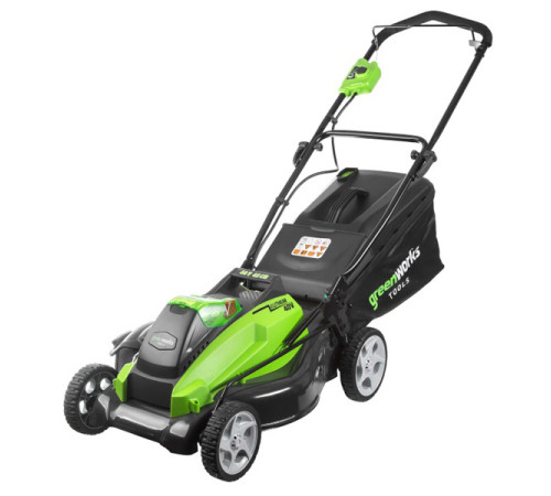Аккумуляторная газонокосилка Greenworks G40LM45 2500107