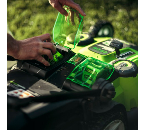 Газонокосилка аккумуляторная GREENWORKS Twin Force G40LM49DB 2500207