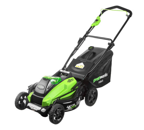 Аккумуляторная газонокосилка GREENWORKS GD40LM45 2500407