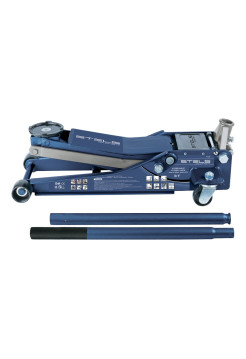 Домкрат гидравлический подкатной, быстрый подъем г/п 3т LOW PROFILE QUICK LIFT STELS 51136