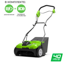 Аккумуляторный аэратор GREENWORKS G40DT30 2504807UB