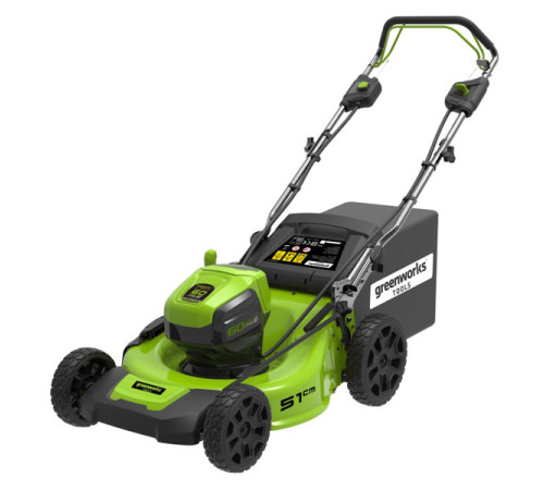 Аккумуляторная газонокосилка GREENWORKS GD60LM51SP 2505607
