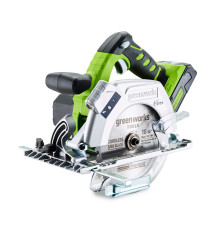 Аккумуляторная циркулярная пила Greenworks G24CS 1500507
