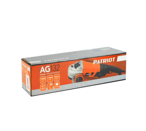 Углошлифовальная машина Patriot AG 132 PRO