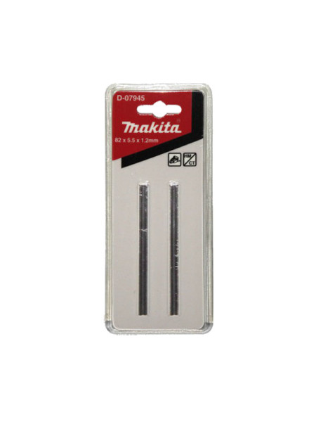 Ножи твердосплавные (лезвие; 82 мм; 2 шт.) для электрорубанка Makita D-07945