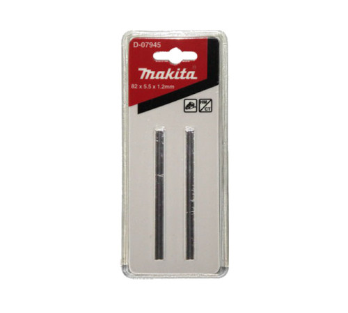 Ножи твердосплавные (лезвие; 82 мм; 2 шт.) для электрорубанка Makita D-07945