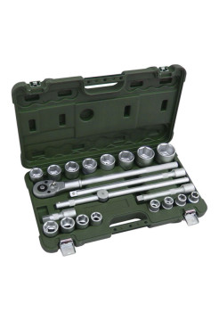 Набор головок, 21 предмет, 3/4 дюйма, Дело Техники 630721