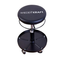 Ремонтный круглый табурет WIEDERKRAFT WDK-86020