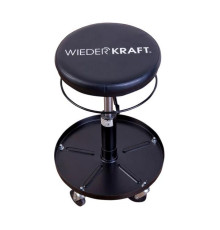 Ремонтный круглый табурет WIEDERKRAFT WDK-86020