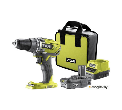 Компактная дрель-шуруповерт Ryobi ONE+ R18DD3-120S 5133003347