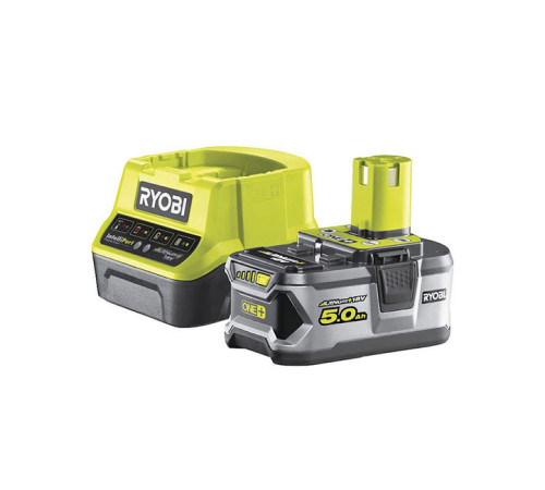 Набор Ryobi ONE+ RC18120-150 5133003366 аккумулятор (18 В; 5.0 А*ч; Li-Ion) и зарядное устройство RC18120