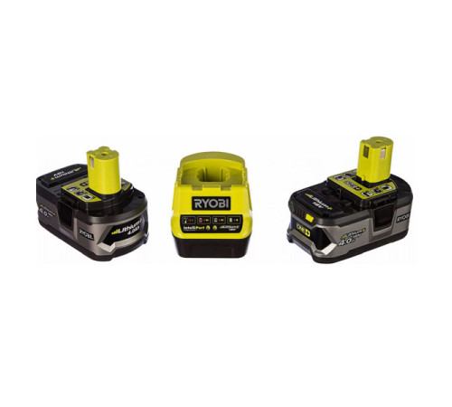 Набор Ryobi ONE+ RC18120-240 5133003363 аккумулятор (18 В; 4.0 А*ч; Li-Ion) 2 шт. и зарядное устройство RC18120