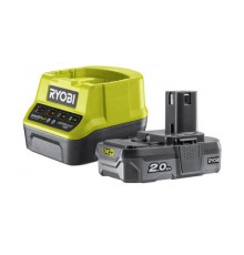 Набор Ryobi ONE+ RC18120-120 5133003368 аккумулятор (18 В; 2.0 А*ч; Li-Ion) и зарядное устройство RC18120