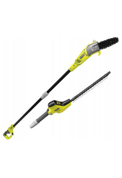 Комплект Ryobi: электрический цепной высоторез и кусторез RP750450 5133002315