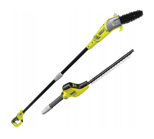 Комплект Ryobi: электрический цепной высоторез и кусторез RP750450 5133002315