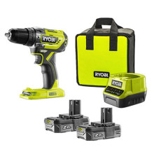 Бесщеточная ударная дрель-шуруповерт Ryobi ONE+ R18PD5-220S 5133003734