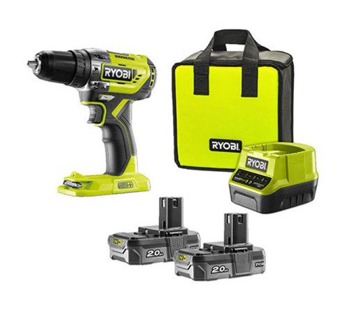 Бесщеточная ударная дрель-шуруповерт Ryobi ONE+ R18PD5-220S 5133003734