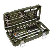 Набор головок с комбинированными ключами, 35 предметов, 1/2 дюйма, Дело техники 620735