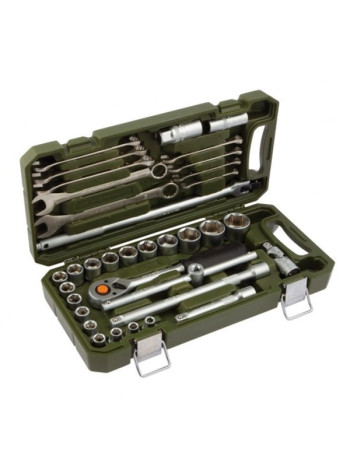 Набор головок с комбинированными ключами, 35 предметов, 1/2 дюйма, Дело техники 620735