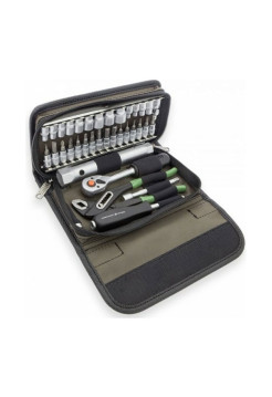 Набор головок с инструментом в фирменной сумке, 37 предметов, 1/4 дюйма, Дело Техники 600937