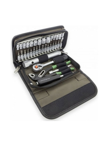 Набор головок с инструментом в фирменной сумке, 37 предметов, 1/4 дюйма, Дело Техники 600937